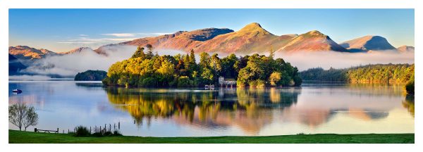 Misty Morning Derwent Water - Print