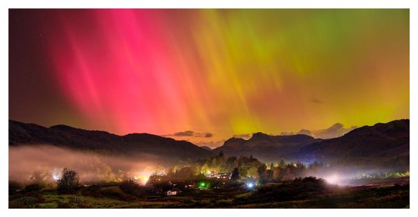 Langdale Northern Lights - Print
