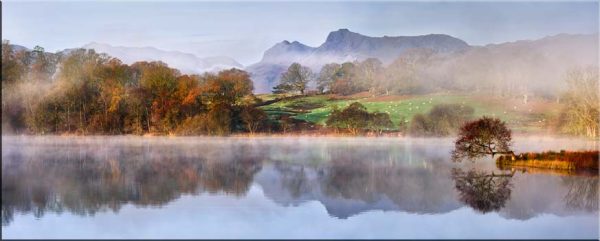 Misty Loughrigg Tarn - Canvas