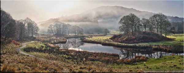 Brathay Misty Morning - Canvas