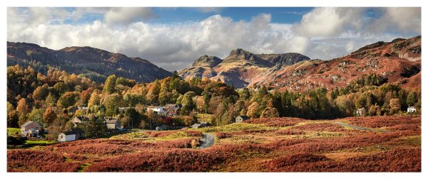 Elterwater Village - Print