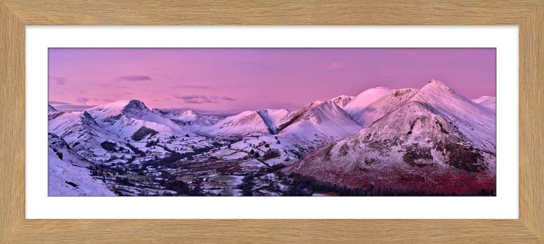 Newlands in the Pink framed print with Mount