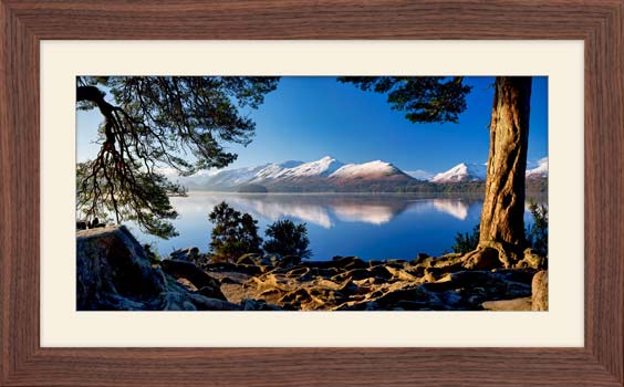 Friars Delight framed print with Mount