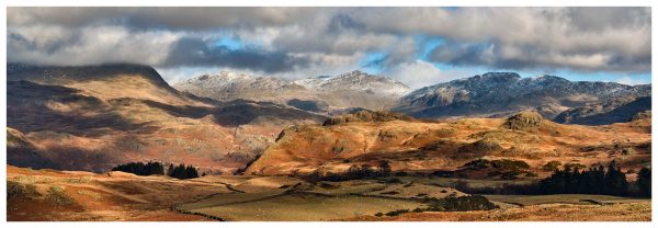 Eskdale to Bow Fell - Print