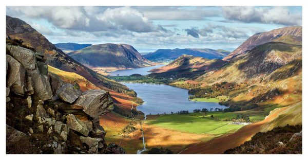 Hanging Rock Buttermere Valley - Print