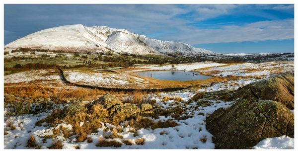 Snowy Tewet Tarn - Print