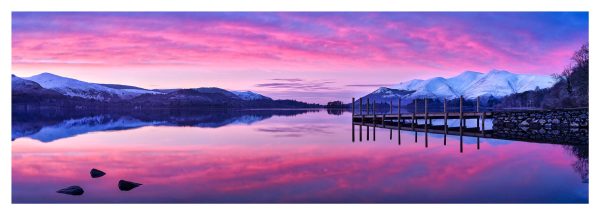 Deep Purple Derwent Water - Print