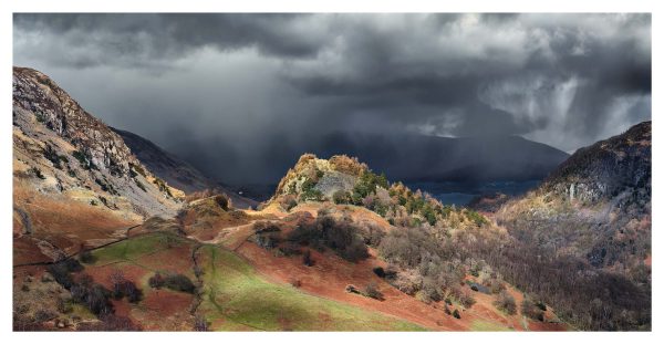 Castle Crag Spring Showers - Print