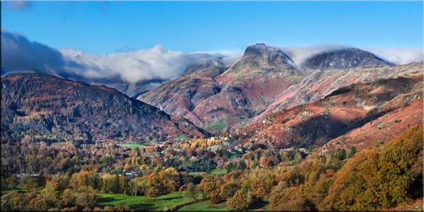 Autumn Colours of Langdale - Canvas