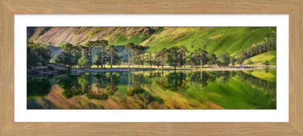 The Buttermere Sentinels framed print with Mount