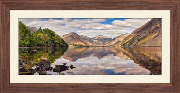 Wastwater Calmness framed print with Mount