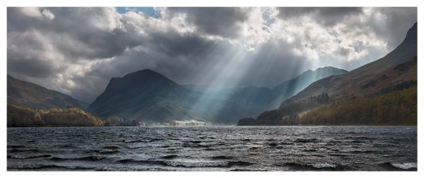 Sunbeams Over Buttermere - Print