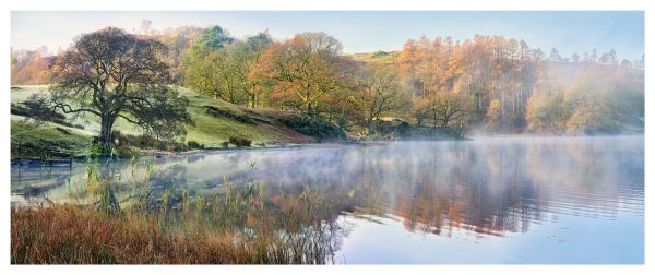 Loughrigg Tarn Autumn Mist - Print