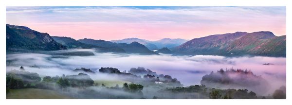 Derwent Water Dawn Mists - Print