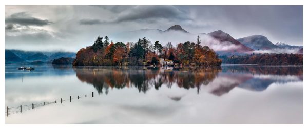 Derwent Isle Rising Mists - Print
