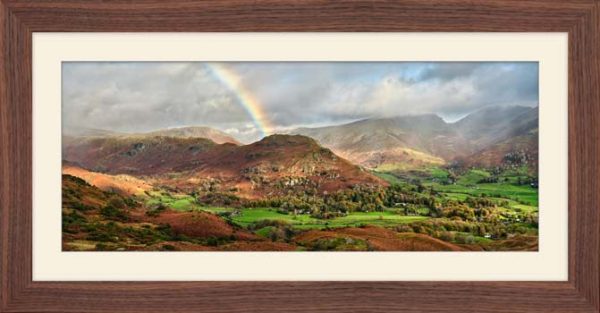 Helm Crag Autumn Rainbow