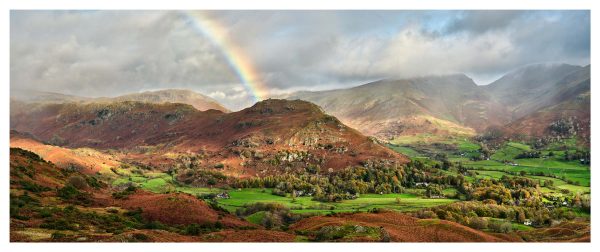 Helm Crag Autumn Rainbow - Print