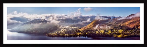 Ullswater Clouds and Mists - Framed