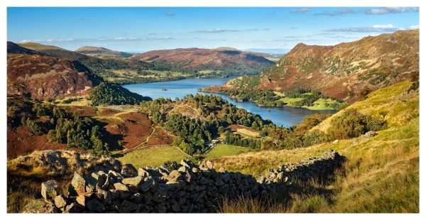 Early Evening Sunlight Over Ullswater - Print