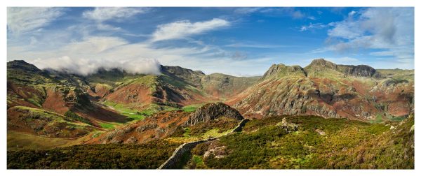 Lingmoor Fell Autumn Colours - Print