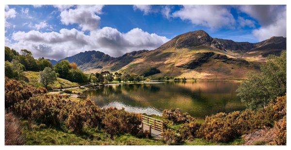 Spring Colours at Buttermere Glossy Print
