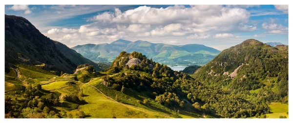 Castle Crag Summers Afternoon - Print