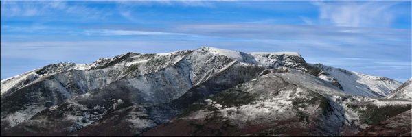 Blencathra Snow and Rock - Canvas