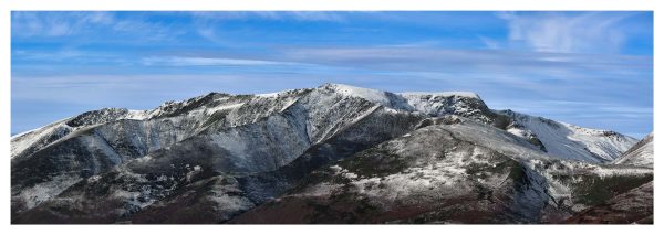 Blencathra Snow and Rock - Print