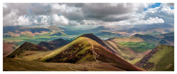 Path Over Causey Pike - Print