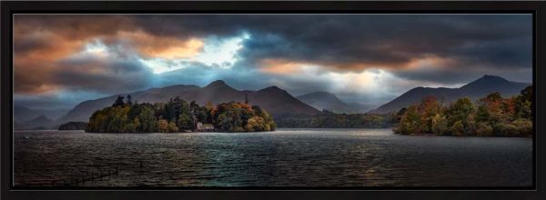 Dark Derwent framed print with Mount