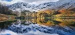 Buttermere - Mugs - Buttermere Winter Reflections