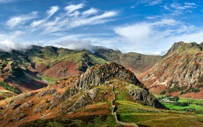 Langdale - Mugs - Mountains of Langdale in Autumn