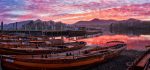 Derwent Water - Mugs - Derwent Water Boats at Sunset