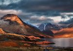 Wastwater - Cards - Winter Sun Over Wast Water