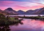 Wastwater - Cards - Dawn Colours Over Wast Water