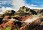 Langdale - Autumn Colours of Langdale Pikes