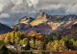 Langdale - Cards - Elterwater Village to Langdale Pikes