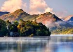 Derwent Water - Morning Mists Around Derwent Isle