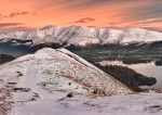 Derwent Water - Cat Bells Snowy Dawn