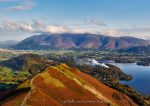 Derwent Water - Cards - Newlands Cat Bells and Derwent Water
