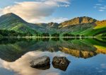 Buttermere - Cards - Buttermere Morning Sunlight