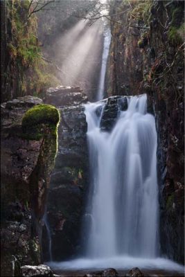 Scale Force Sunbeams - Lake District Canvas