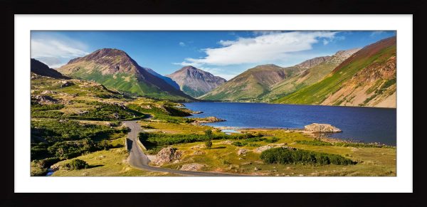 Summer at Wastwater framed print with mount