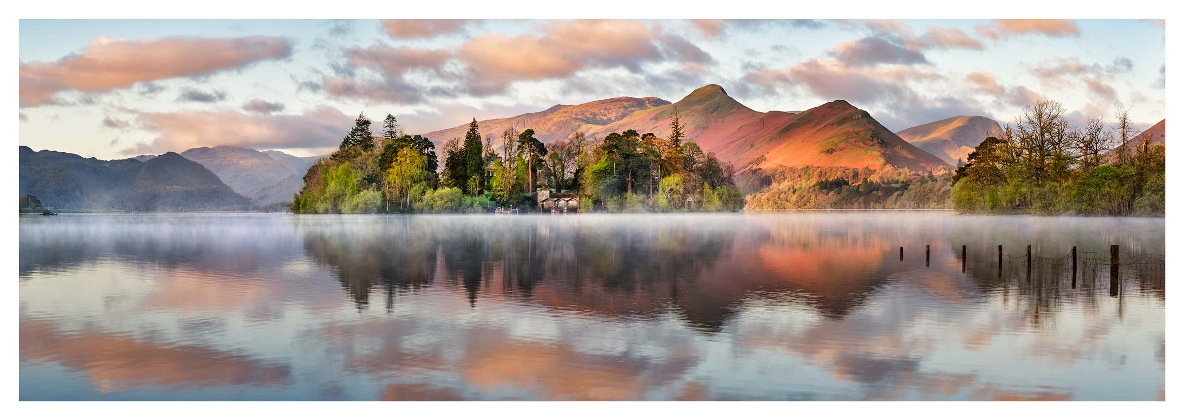 Derwent Dawn Mists - Fine Art Print