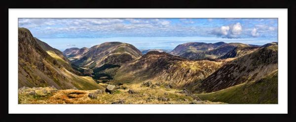 Hay Stacks from Beck Head - Framed