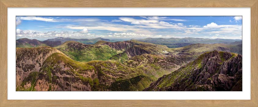 The Fells From Pillar framed print with Mount