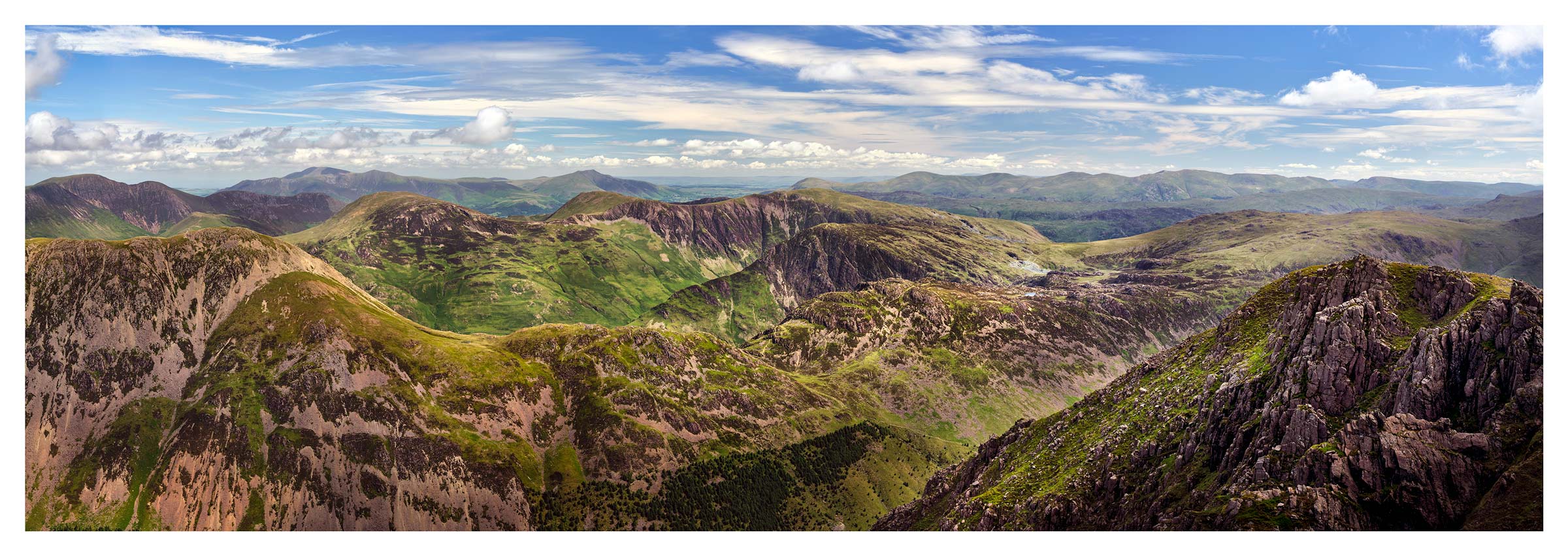 The Fells From Pillar - Fine Art Print