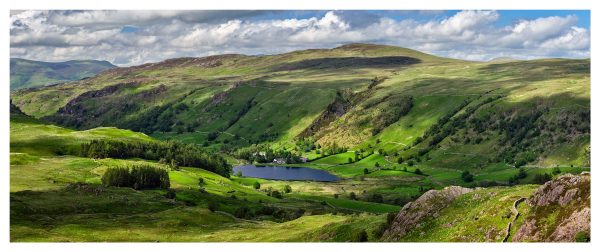 Watendlath Dappled Greens - Fine Art Print
