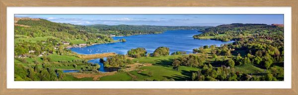 Spring Around Windermere framed print with Mount