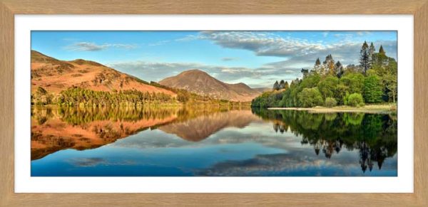 Loweswater Evening Calmness framed print with Mount